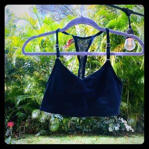 Voctoria Secret Sports Bra, Navy Blue, Size S